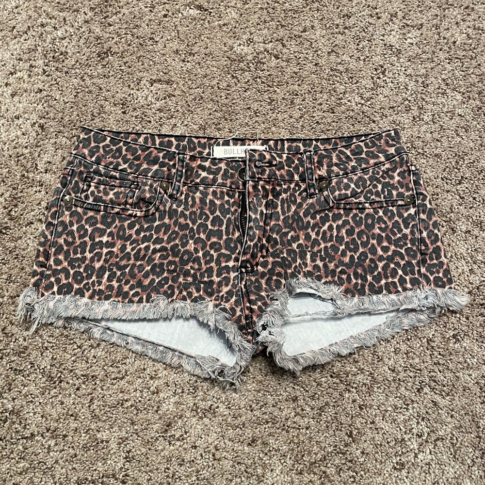 Leopard mini shorts 🐆🐆🐆